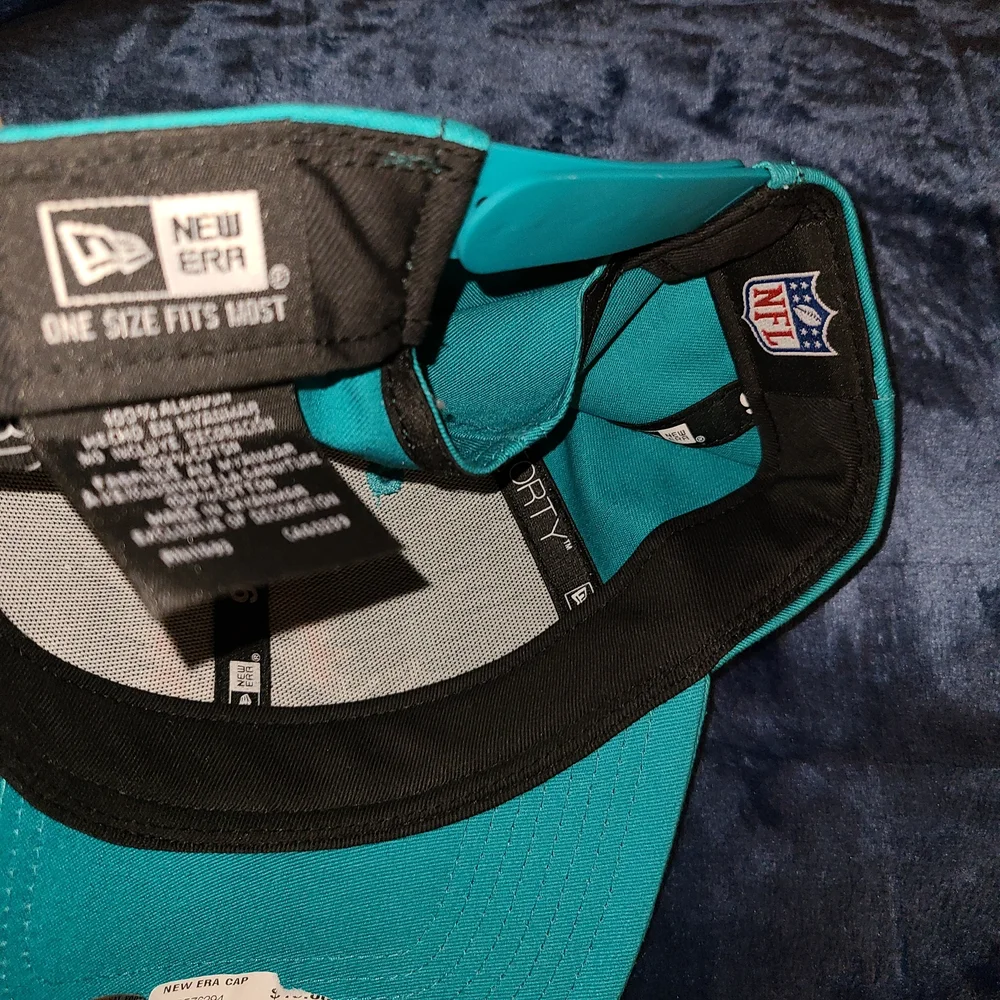 Teal New Era 9FORTY Adjustable Cap - Picture 5 of 6